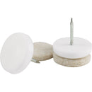 Do it 1-1/8 In. Round Nail on Furniture Glide, (8-Pack)