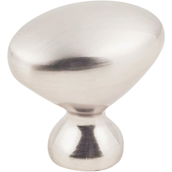 KasaWare 1-1/4 In. Dia. Satin Nickel Cabinet Knob (4-Pack)