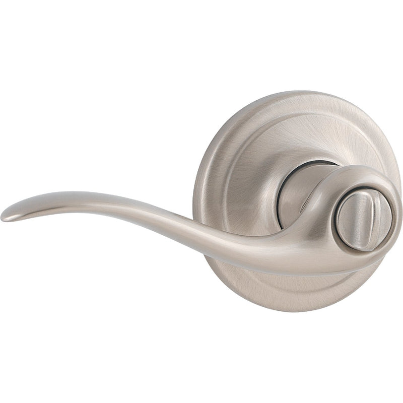 Kwikset Signature Series Satin Nickel Tustin Privacy Door Lever