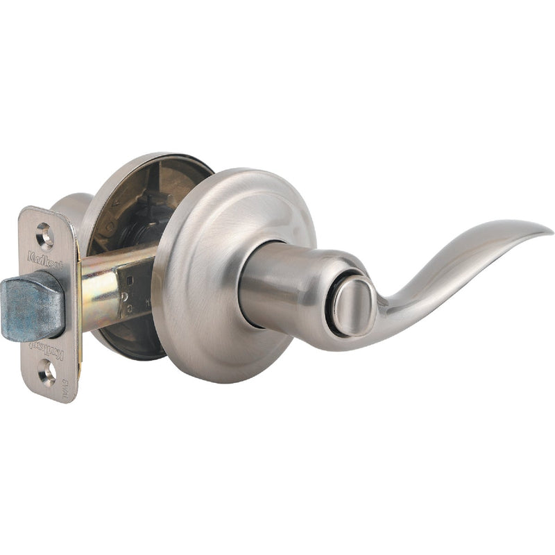 Kwikset Signature Series Satin Nickel Tustin Privacy Door Lever