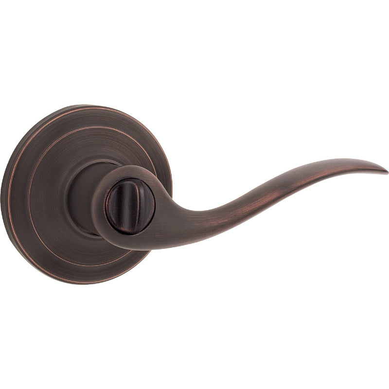 Kwikset Signature Series Venetian Bronze Tustin Privacy Door Lever