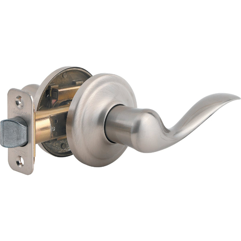 Kwikset Signature Series Satin Nickel Tustin Passage Door Lever