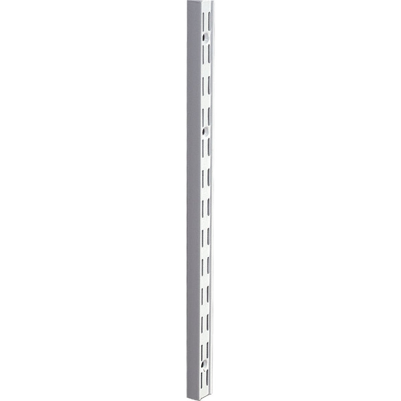 Knape & Vogt 82 Series 63 In. Titanium Steel Heavy-Duty Double-Slot Shelf Standard