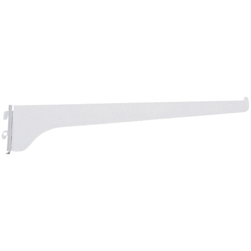 Knape & Vogt 180 Series 12 In. Titanium Steel Regular-Duty Single-Slot Shelf Bracket