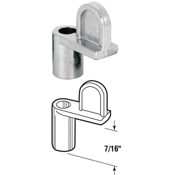 Prime-Line Offset 7/16 In. Die-Cast Window Screen Clip (8 Count)