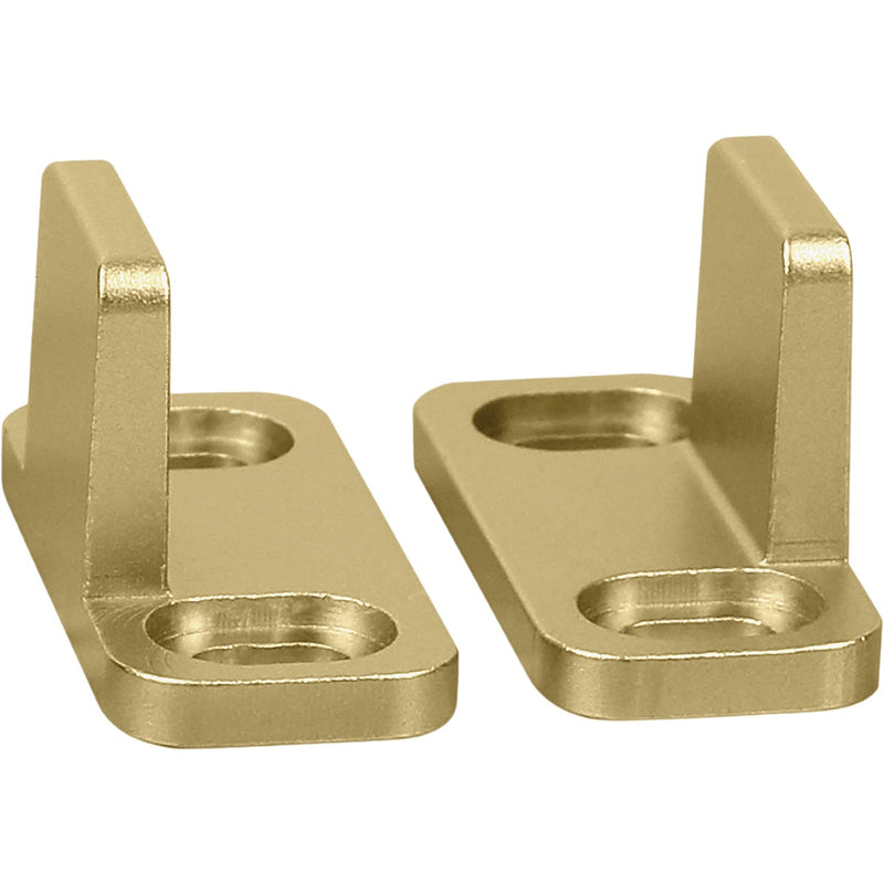 National V1072 Brushed Gold Double Floor Guide