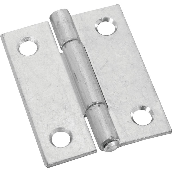 National 2 In. Zinc Tight-Pin Narrow Hinge (2-Pack)