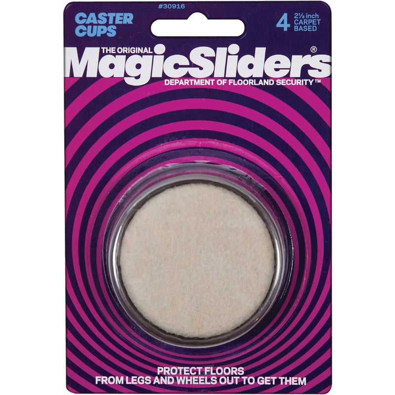 Magic Sliders 2-1/2 In. Inner Diameter Round Furniture Glide (4-Pack)