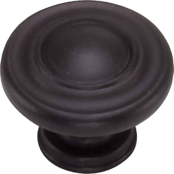 Laurey Nantucket Round 1-3/8 In. Dia. Oil Rubbed Bronze Cabinet Knob