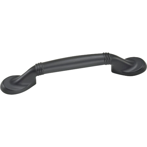 Laurey Nantucket 3 In. Center-To-Center Black Matte Cabinet Drawer Pull