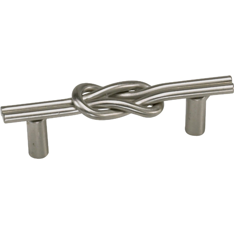 Laurey Nantucket 3 In. Center-To-Center Satin Pewter Cabinet Drawer Pull