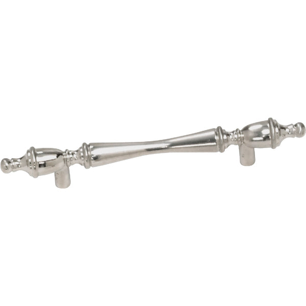 Laurey Georgetown 3 In. Center-To-Center Satin Chrome Cabinet Drawer Pull