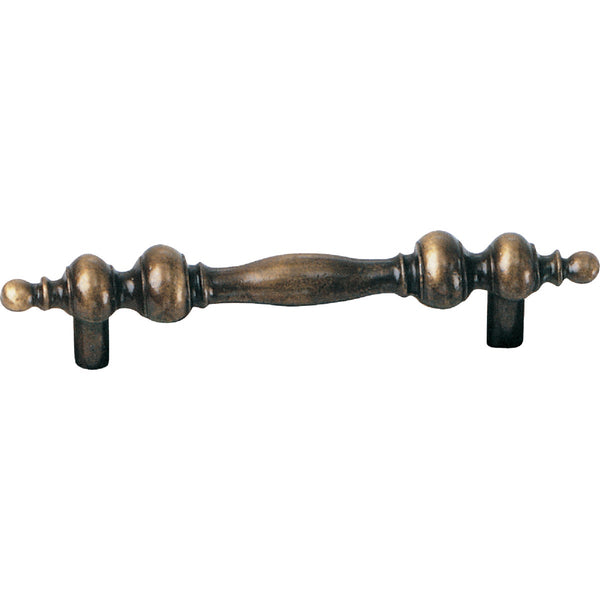 Laurey Classic Traditions 3 In. Center-To-Center Antique Brass Cabinet Drawer Pull