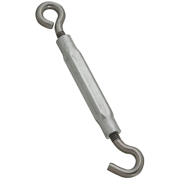 National 5/16 In. x 9 In. Stainless Steel Hook & Eye Turnbuckle