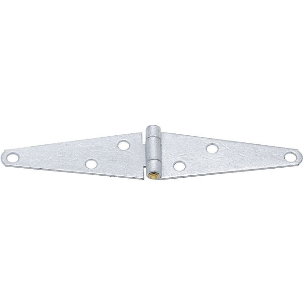 National 1.61 In. x 4 In. Galvanized Heavy-Duty Strap Hinge