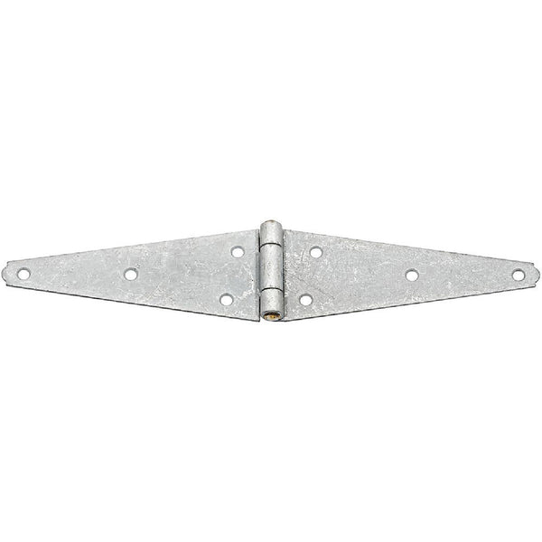 National 3-1/8 In. x 8 In. Galvanized Heavy-Duty Strap Hinge