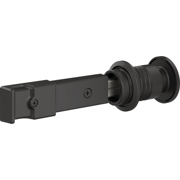 National V1045 Matte Black Barn Door Lock