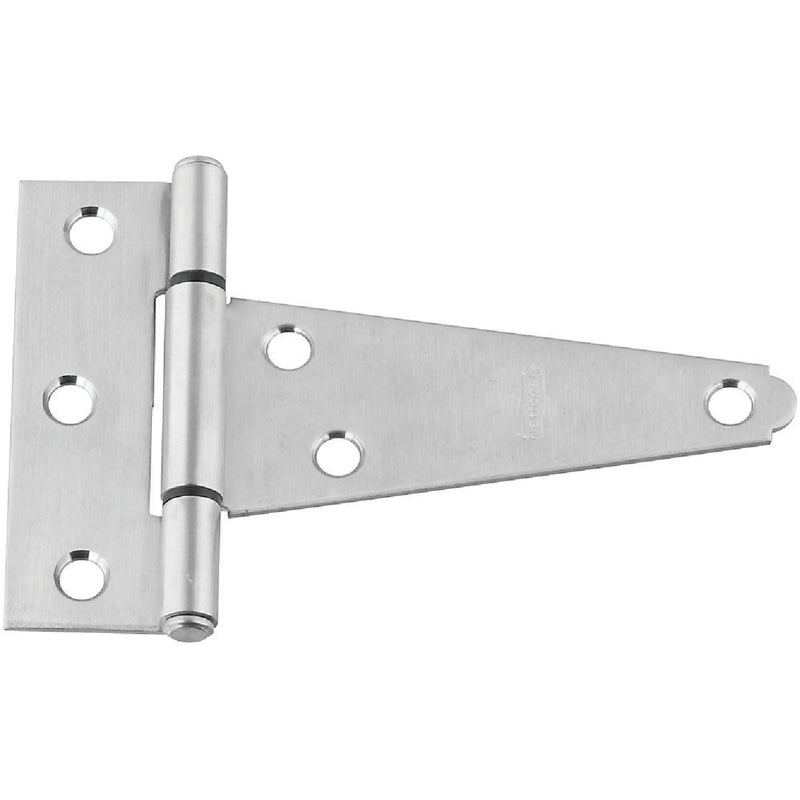 National 4 In. Stainless Steel Extra Heavy Tee Hinge