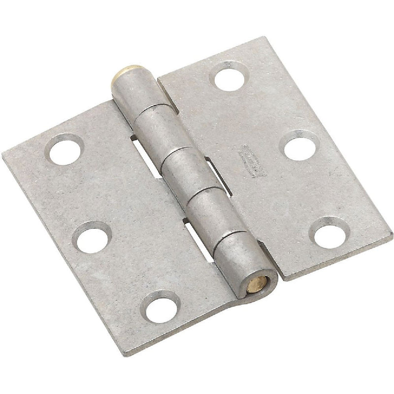 National 2-1/2 In. Galvanized Removable Pin Broad Hinge