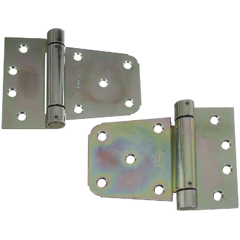 National 3-1/2 In. Zinc Heavy-Duty Gate Hinge Set (2-Count)