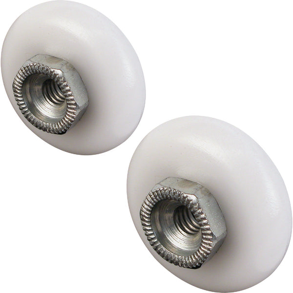 Prime-Line Shower Round Edge Rollers (4 Count)
