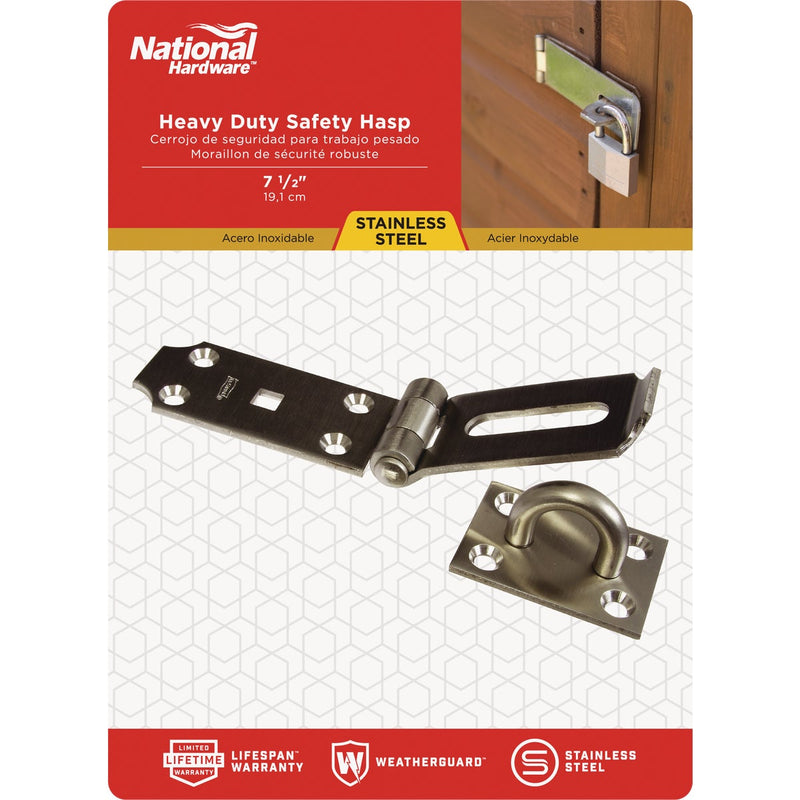 National 7-1/2 In. Extra Heavy-Duty Hinge Hasp