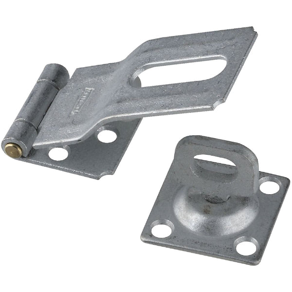 National 3-1/4 In. Galvanized Swivel Safety Hasp