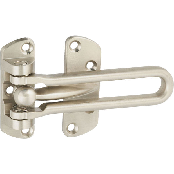 National Satin Nickel Decorative Door Security Guard