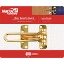 National Satin Nickel Decorative Door Security Guard