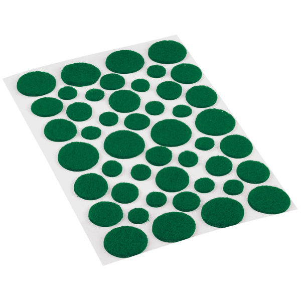 Do it Assorted Green Light Duty Felt Pads, (46-Count)