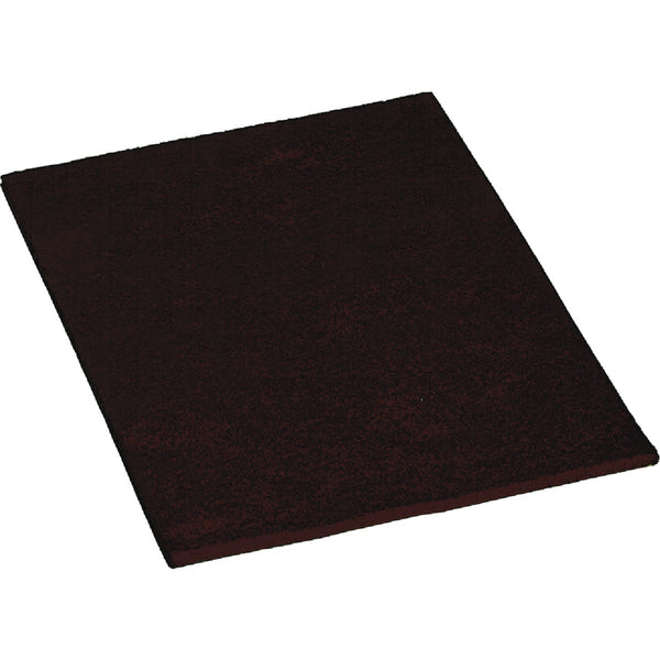 Do it 4-1/4 In. x 6 In. Brown Self Adhesive Felt Pads,3mm thick (2-Pack)