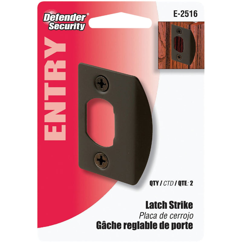 Defender Security Bronze 1-3/4 In. Strike Plate