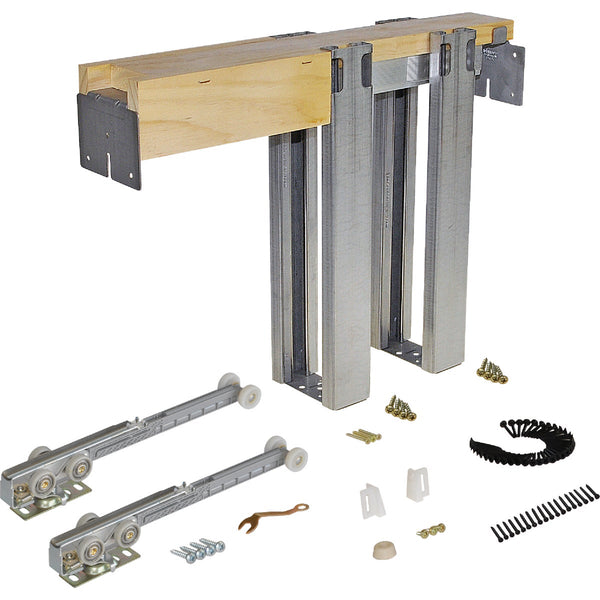 Johnson Hardware 1500 Series Soft Close Pocket Door Frame Hardware