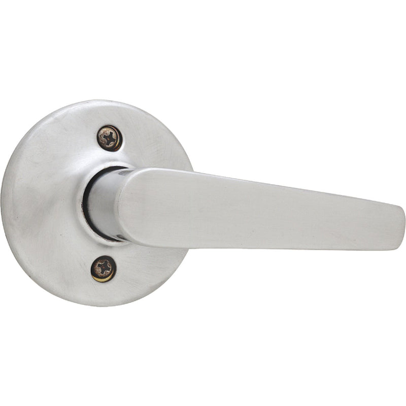 Kwikset Satin Chrome Delta Dummy Door Lever