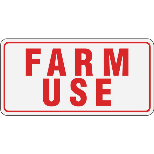 Hy-Ko Plastic Farm Use Sign