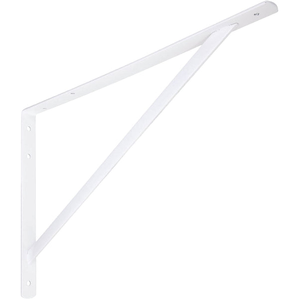 National 111 20 In. White Steel Super Strength Shelf Bracket