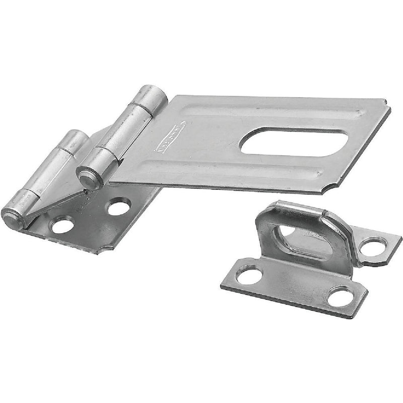 National 3-1/4 In. Double Hinge Zinc Hasp