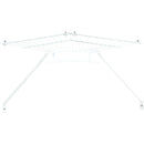 ClosetMaid 12 In. Shelf & Rod Wire Closet Corner Shelf Kit, White