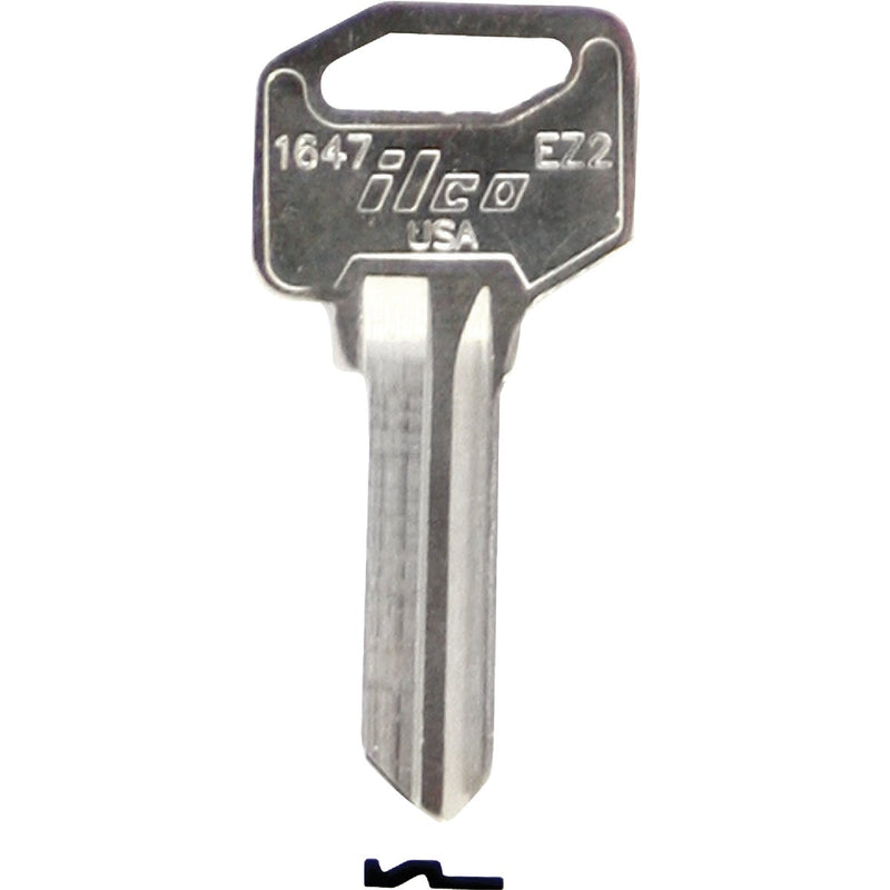 ILCO Schlage Nickel Plated House Key, EZ2-SC1 / EZ2-SC2 (10-Pack)