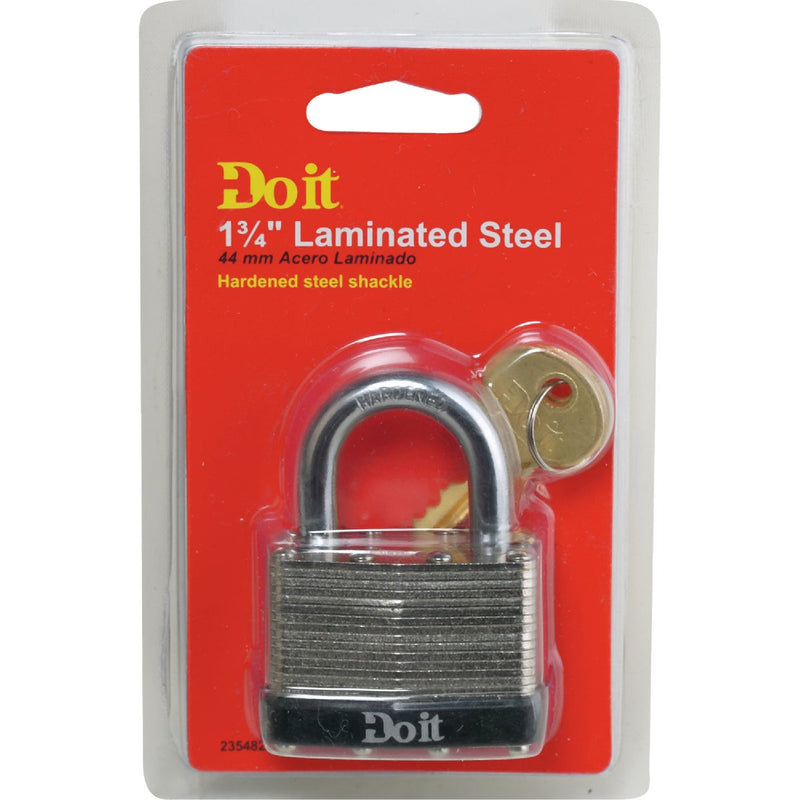 Do it Laminated Steel 1-3/4" Pin Tumbler Padlock