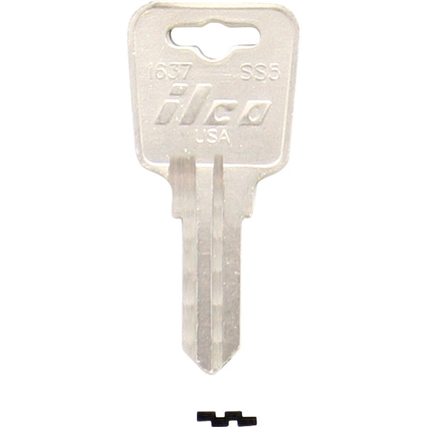 ILCO Sentry Nickel Plated Safe Key SS5 / 1637 (10-Pack)