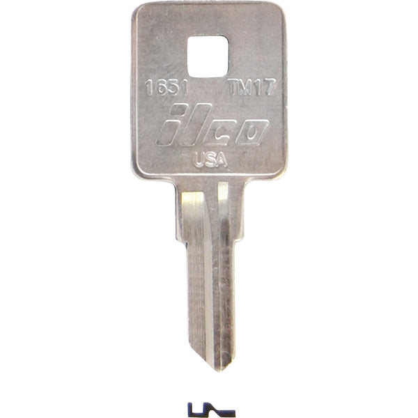 ILCO Trimark Nickel Plated Toolbox Key, TM17 / 1651 (10-Pack)