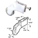 Prime-Line 1 In. x 1/2 In. Adjustable Nylon Screen Door Roller Assembly (2-Count)