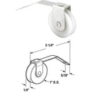Prime-Line 1 In. x 5/16 In. Center Groove V-Spring Tension Nylon Screen Door Roller Assembly (2-Count)