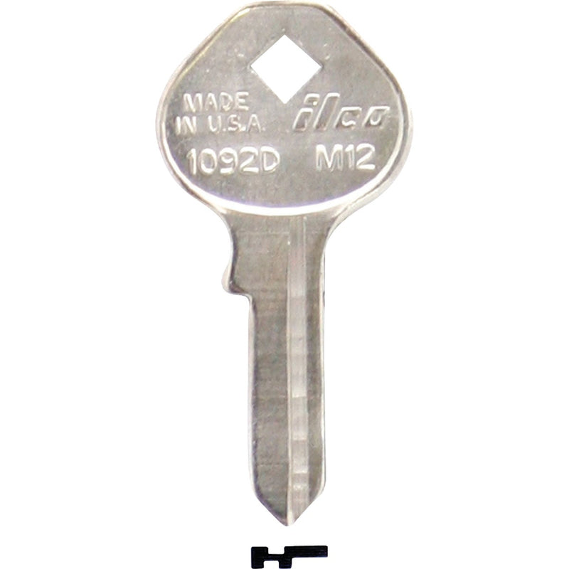 ILCO Master Nickel Plated Padlock Key M12 / 1092D (10-Pack)