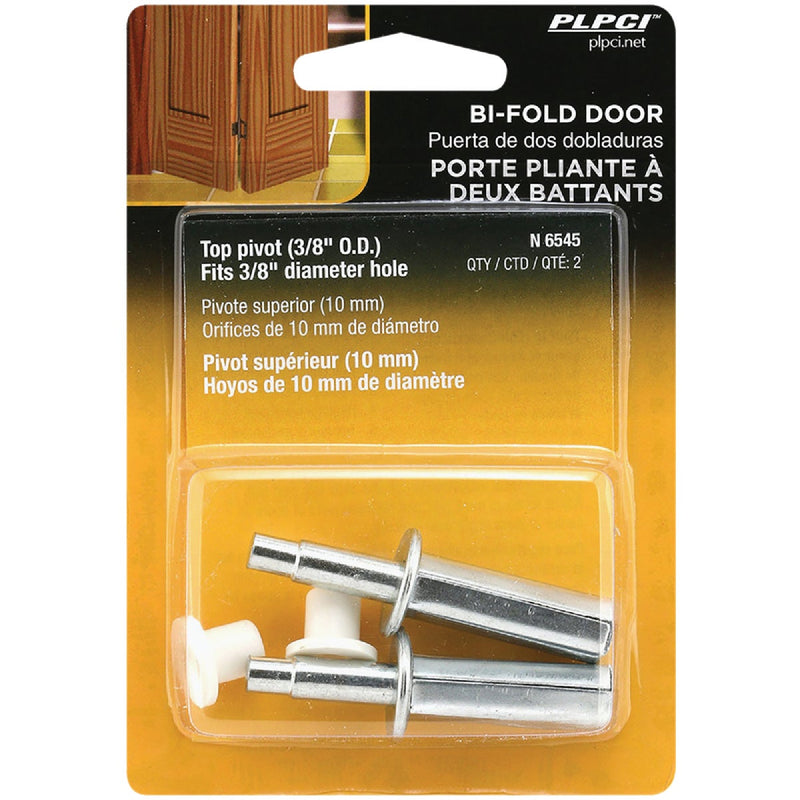 Prime-Line Steel Base Bifold Door Top Mount Pivot (2-Pack)