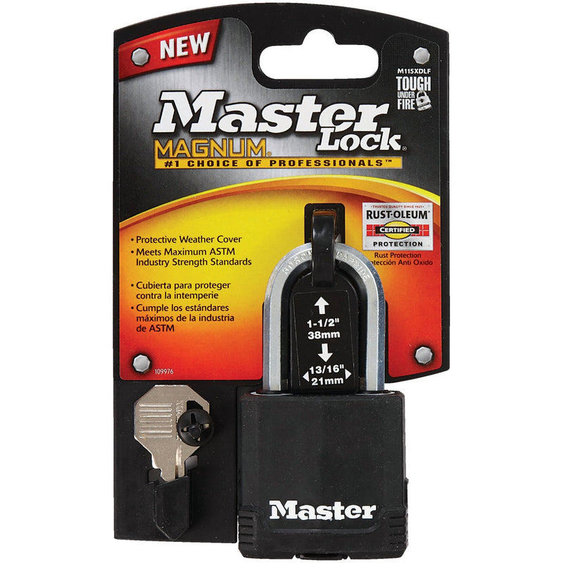 Master Lock Magnum 1-7/8 In. Steel Keyed Different Covered Padlock