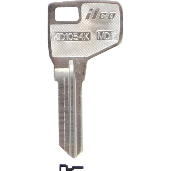 ILCO Master Nickel Plated Padlock Key MD17 / MD1054K (10-Pack)