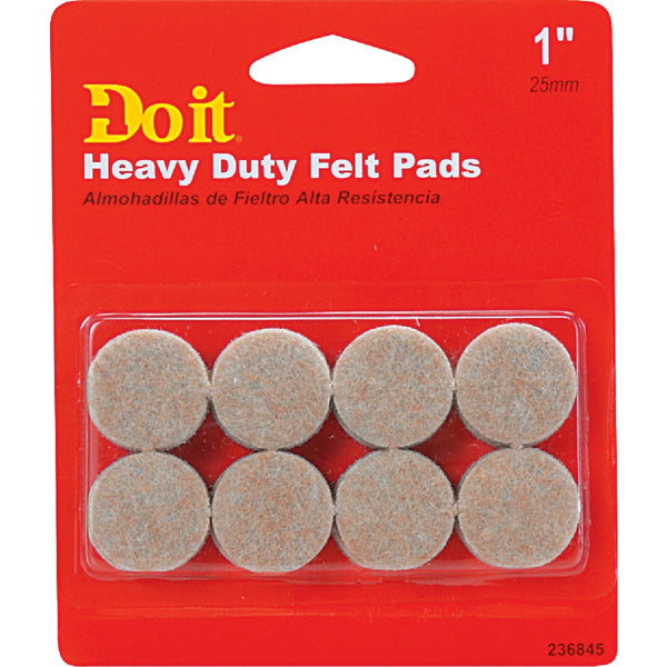 Do it 1 In. Beige Self Adhesive Felt Pads (16-Count)