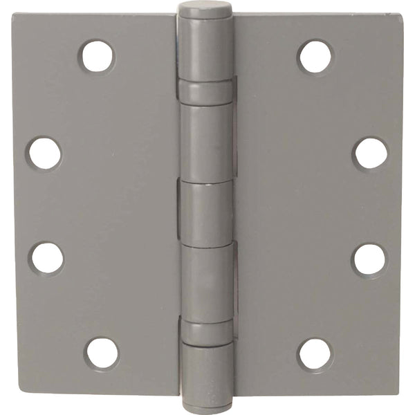 Tell Commercial 4-1/2 In. Square Prime Coat Ball Bearing Door Hinge (3-Pack)